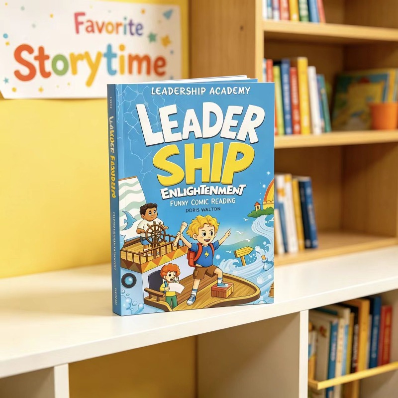 Kids Education Academy - リーダーシップ啓発 面白い漫画読み物 子供向けリーダーシップアカデミー教育用ストーリーブック