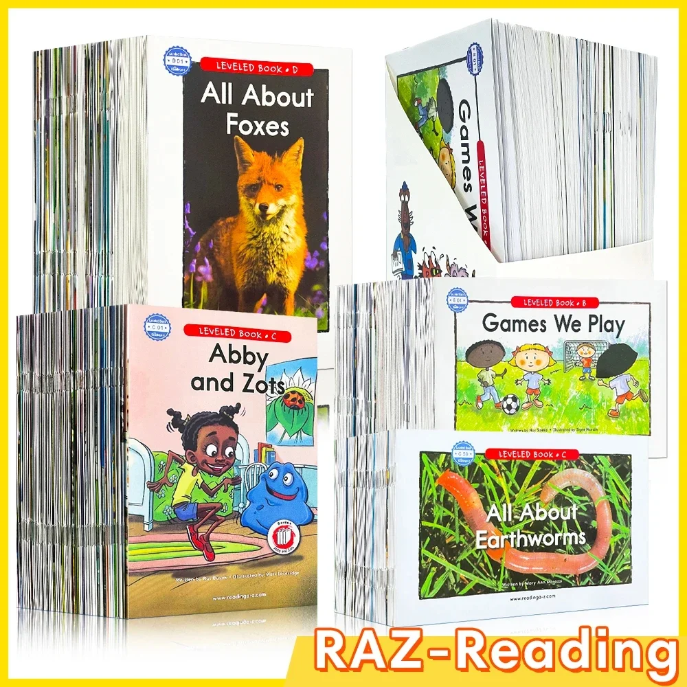 Kids Education Level - ホットキッズ RAZ レベル別幼児教育英語学習書籍 子供向け 1～18歳 読書教育プログラム教材
