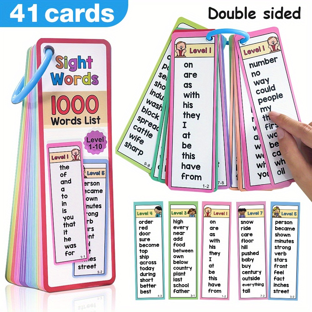 両面カードで楽しく学ぶアクティビティ 1000単語フラッシュ - Kids Education Level のレビューと価格