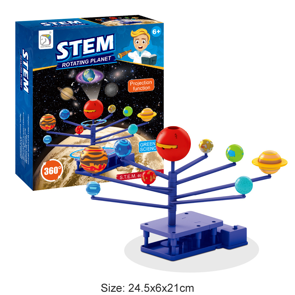 太陽系模型 8 つの惑星電気プラネタリウム STEM 教育玩 - Solar System Model のレビューと価格
