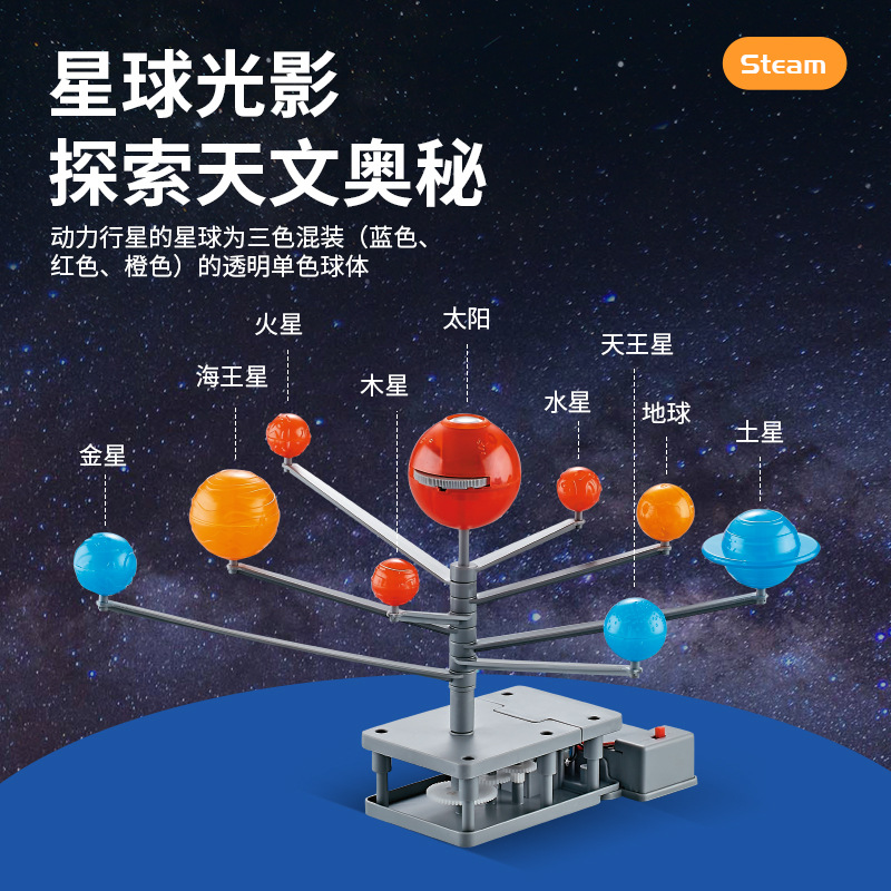 太陽系模型 8 つの惑星電気プラネタリウム STEM 教育玩 - Solar System Model のレビューと価格