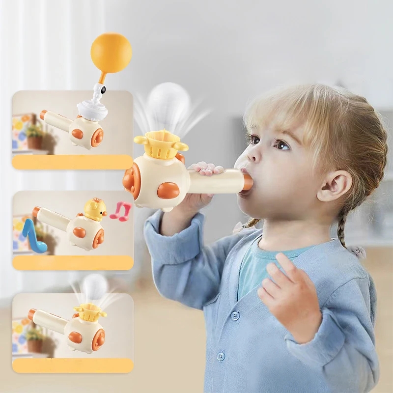 モンテッソーリおもちゃ 子供用 ホイッスルボール吹きフローテ - Kids Nature Education のレビューと価格