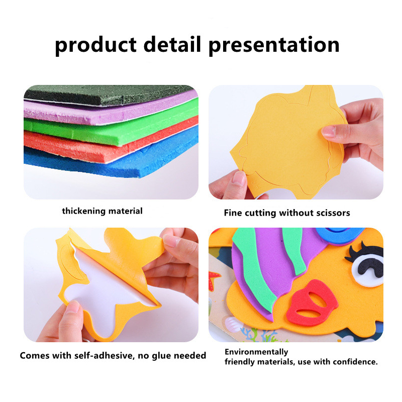 5 ピース/10 ピース/ロット子供 DIY 3D EVA  - Kids Education Shows のレビューと価格
