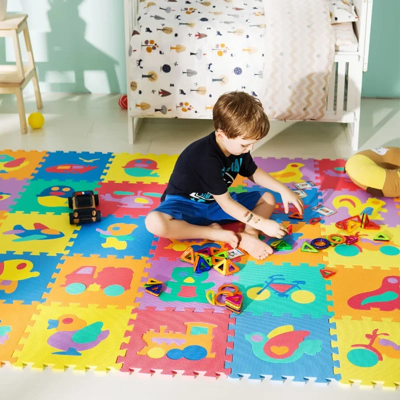 ベビープレイマット子供用EVAフォームパズルカーペット30c - Number Puzzle Foam のレビューと価格