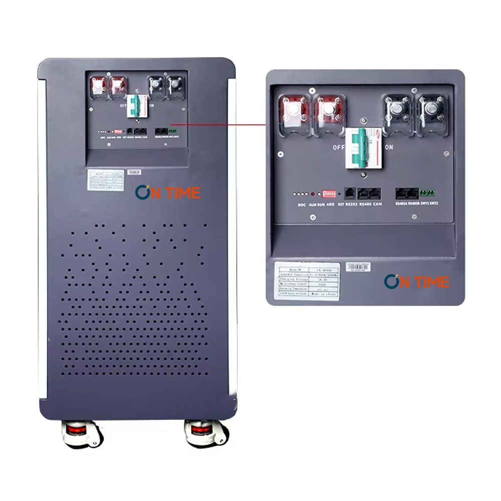 高電圧リチウム電池 50KWH 60KWH 102.4V 1 - Solar System Model のレビューと価格