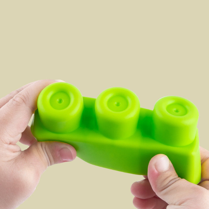 DIY ベビーソフトラバー大きな粒子レンガモデルのおもちゃ安 - Kids Nature Education のレビューと価格