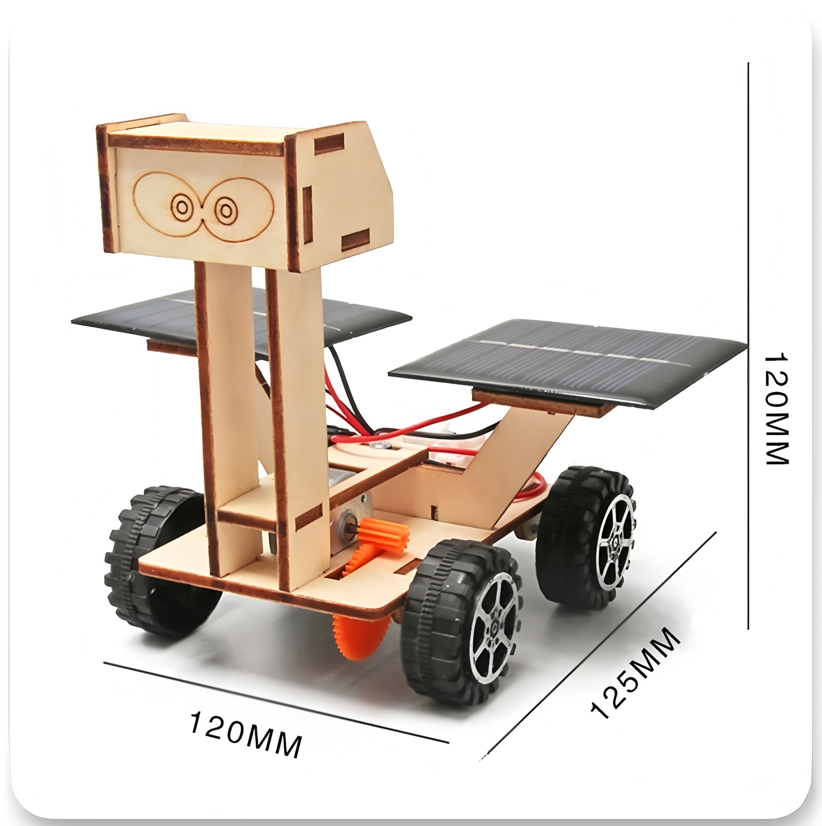 ソーラーカー月面探査車子供用 DIY 手組み立てモデル DI - Solar System Model のレビューと価格