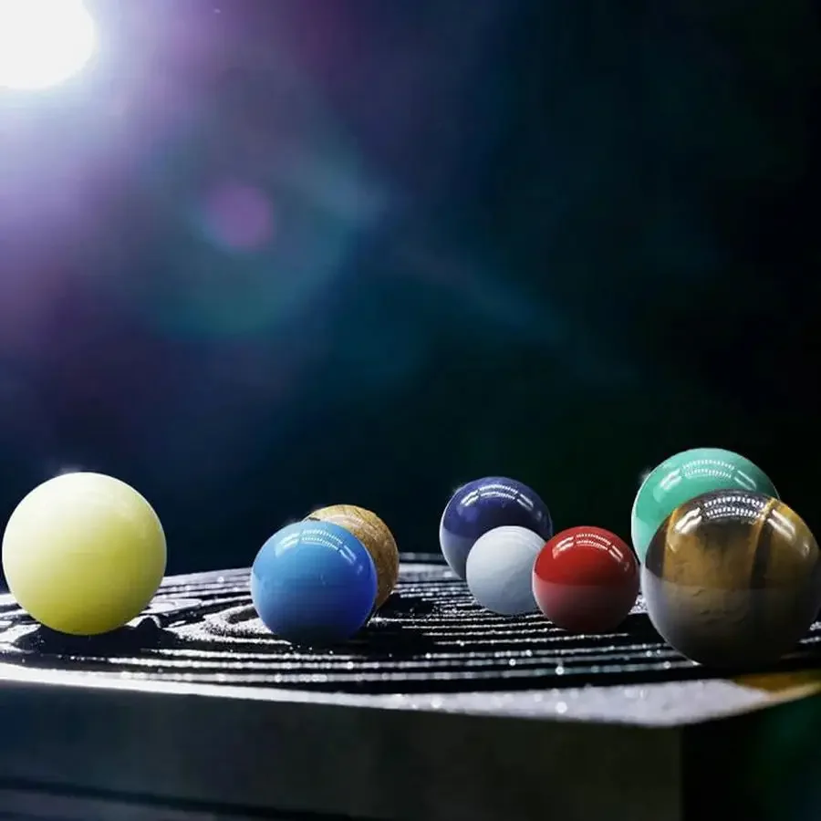 9 惑星太陽系クリスタル球ボールキット宝石球銀河宇宙モデル天 - Solar System Model のレビューと価格
