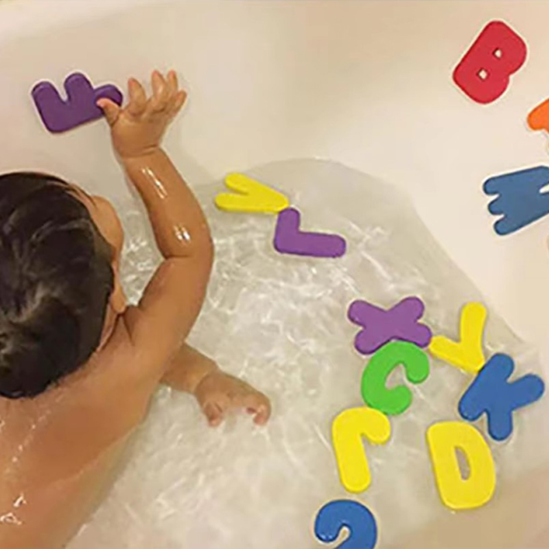 子供用お風呂おもちゃ 泡で遊べる浮かぶおもちゃ 文字 数字  - Number Puzzle Foam のレビューと価格