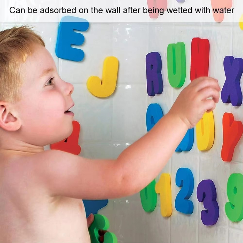 子供用お風呂おもちゃ 泡で遊べる浮かぶおもちゃ 文字 数字  - Number Puzzle Foam のレビューと価格