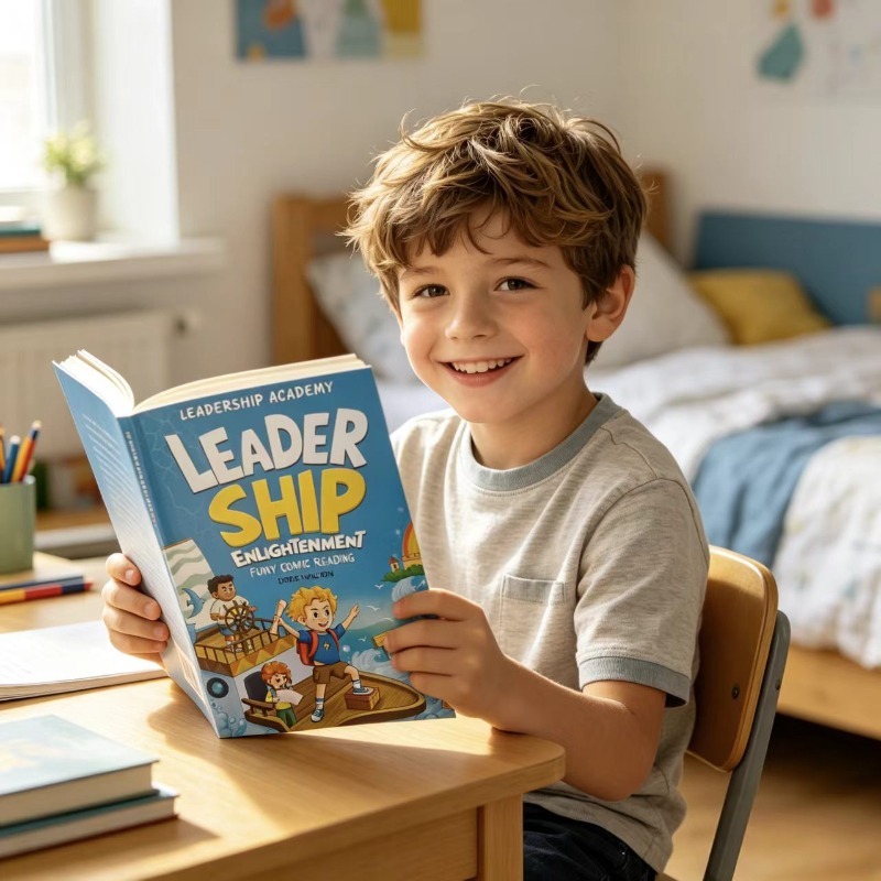 リーダーシップ啓発 面白い漫画読み物 子供向けリーダーシップ - Kids Education Academy のレビューと価格