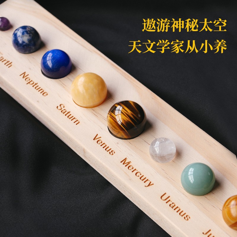 ソーラーシステムのクリスタル球惑星,惑星の装飾,モダンな大理 - Solar System Model のレビューと価格