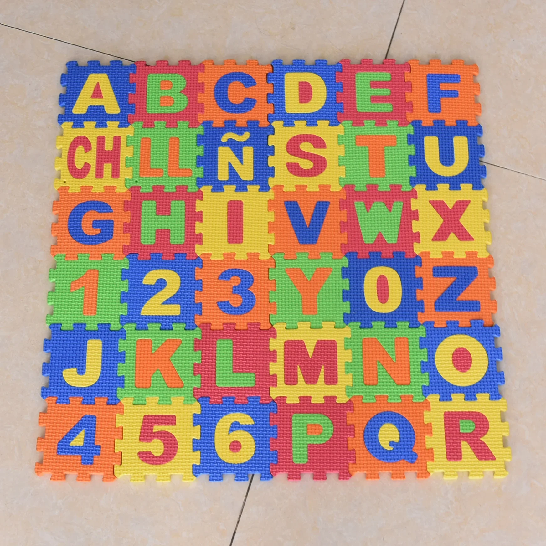 フォームプレイマット,アルファベット文字,数字,教育玩具,柔 - Number Puzzle Foam のレビューと価格