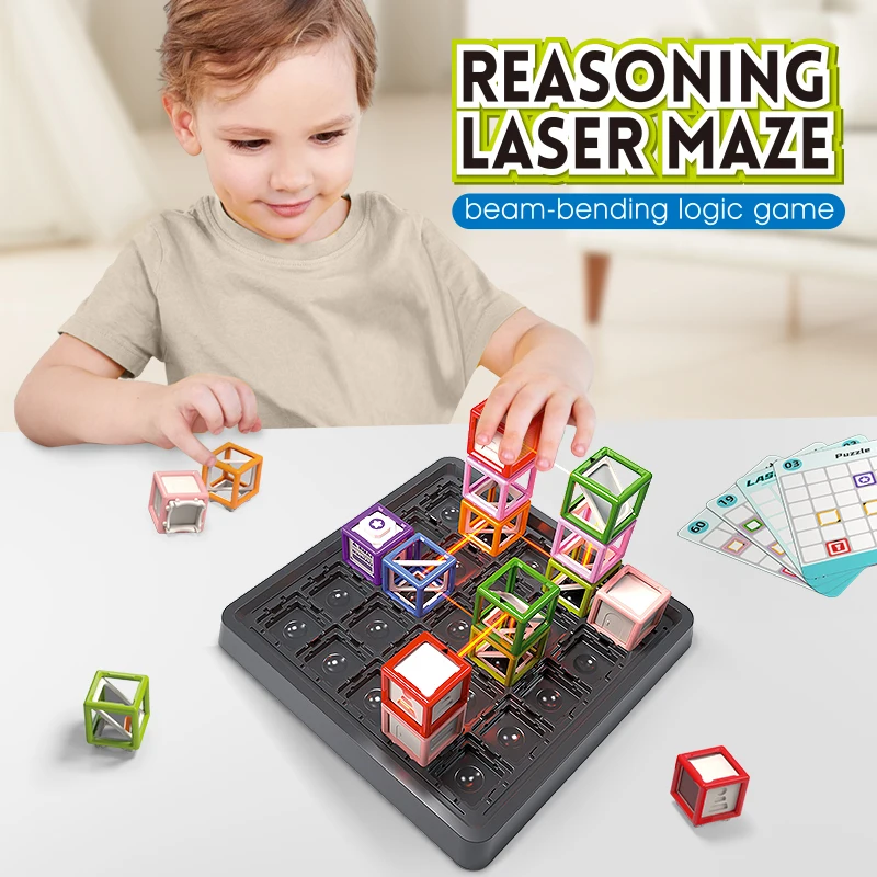 60レベルの挑戦STEMゲームレーザー迷路おもちゃ子供向けレ - Kids Education Level のレビューと価格