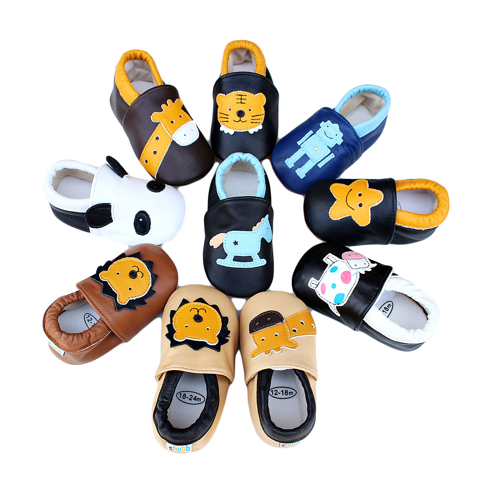 赤ちゃん用レザーベビーベッドシューズ,カジュアル,男の子と女 - Kids Education Steps のレビューと価格