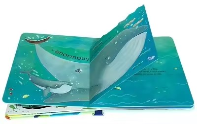 Usborne 海の奥深くを見る 子供向け教育英語本 3D  - Kids Nature Education のレビューと価格