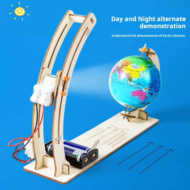 DIY地球模型昼夜循環サイクル科学キットSTEM教育用地球儀 - Solar System Model のレビューと価格
