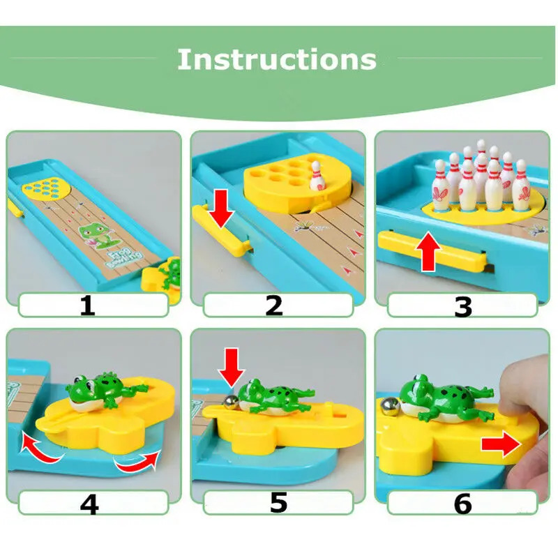 カエルボウリングゲーム 子供用 教育STEMおもちゃ 親子屋 - Kids Education Shows のレビューと価格