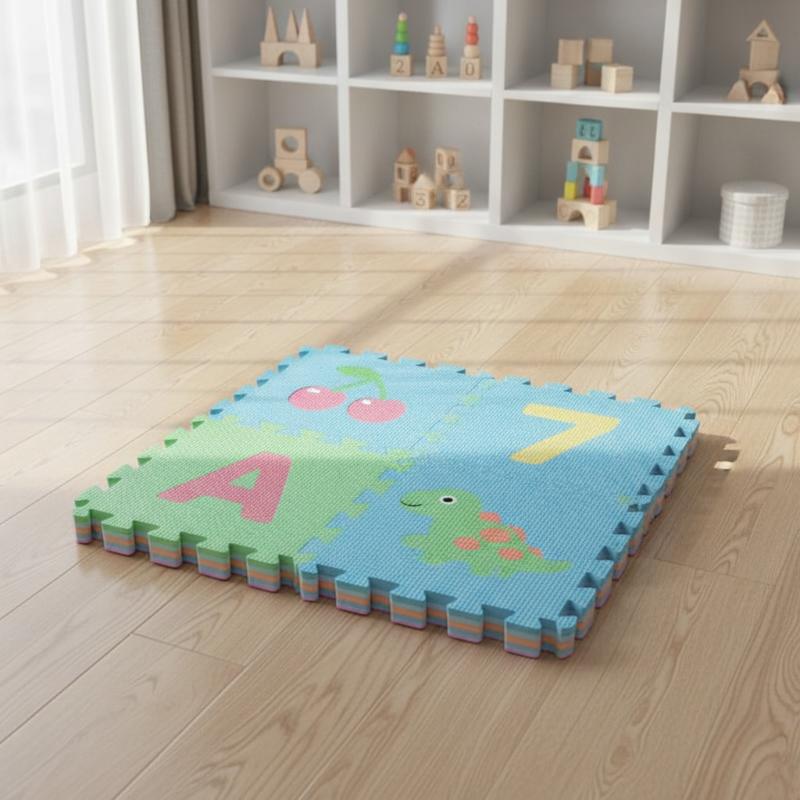 連結式PEフォームパズルプレイマット、無毒で教育的なアルファ - Number Puzzle Foam のレビューと価格