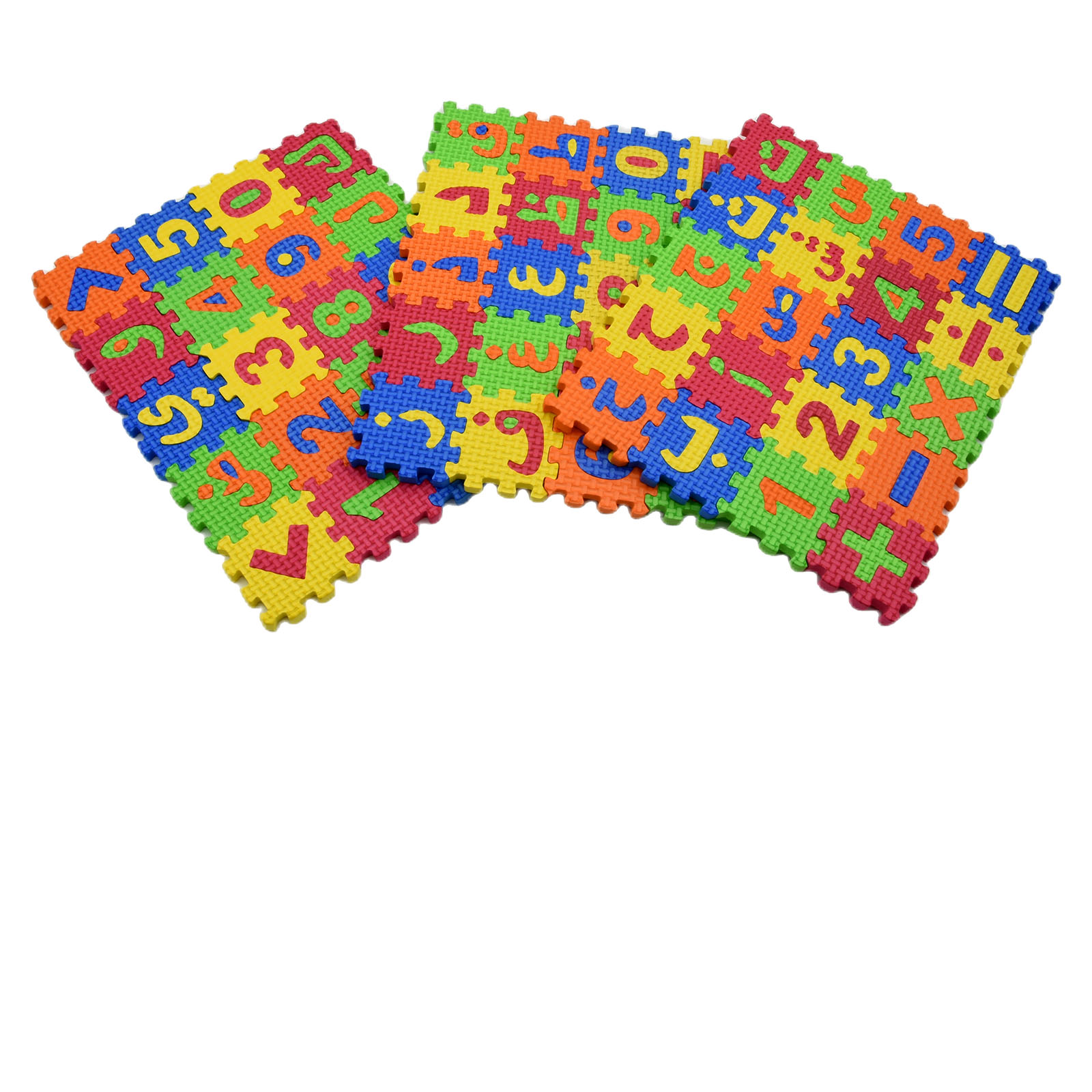 60 ピース/セットアラビア子供ミニ EVA マット泡アルフ - Number Puzzle Foam のレビューと価格