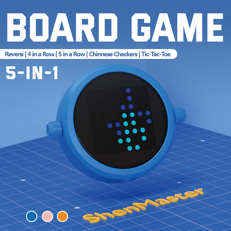 ポータブルAI電子チェスゲームおもちゃ、三目並べ、リバーシ、 - Kids Education Level のレビューと価格